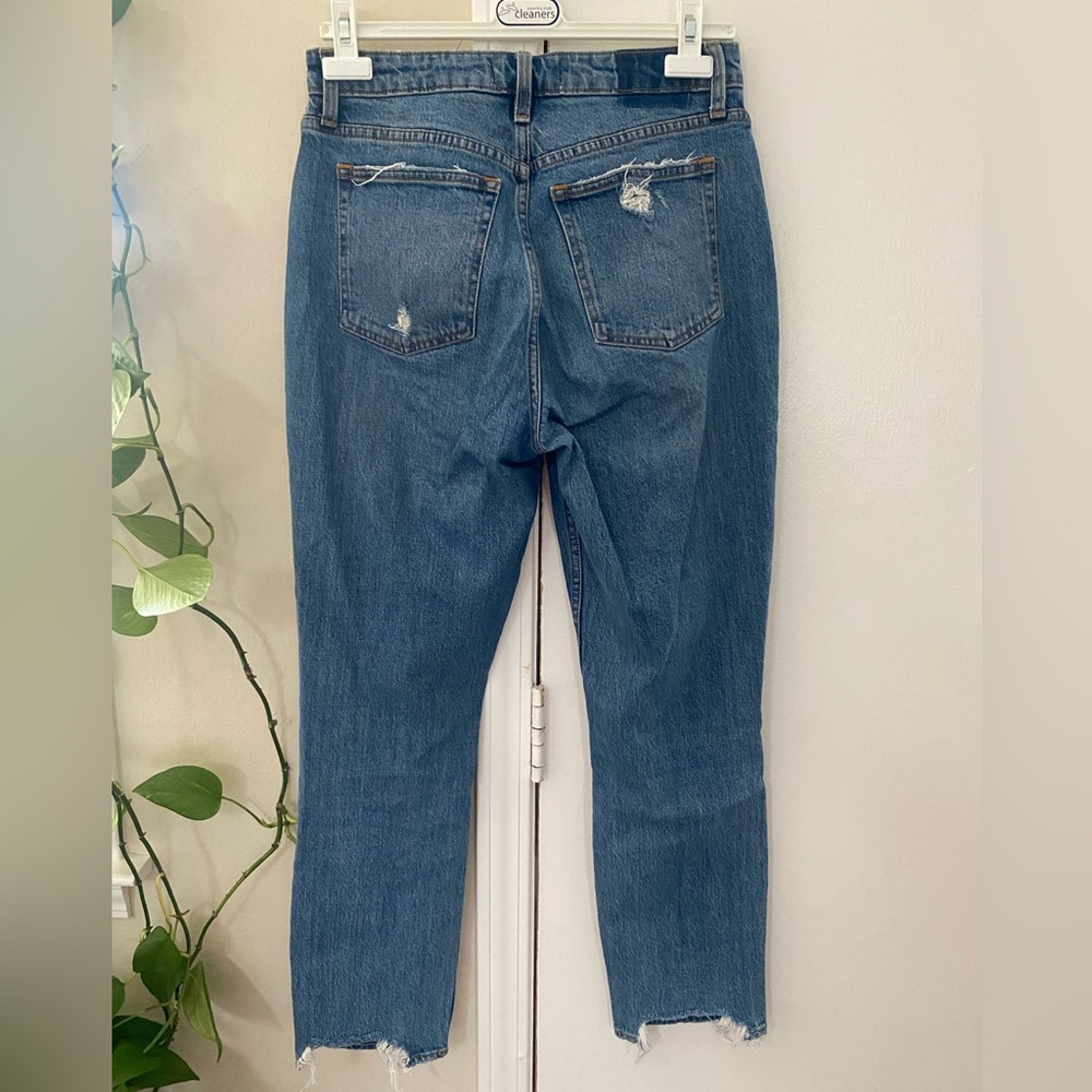 Abercrombie curve love mom jean (long)